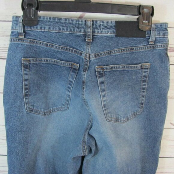 Cambio Jeans Women's Size 8 (28 x 28) Bootcut Medium Wash Mid Rise Rhinestones - Picture 4 of 11